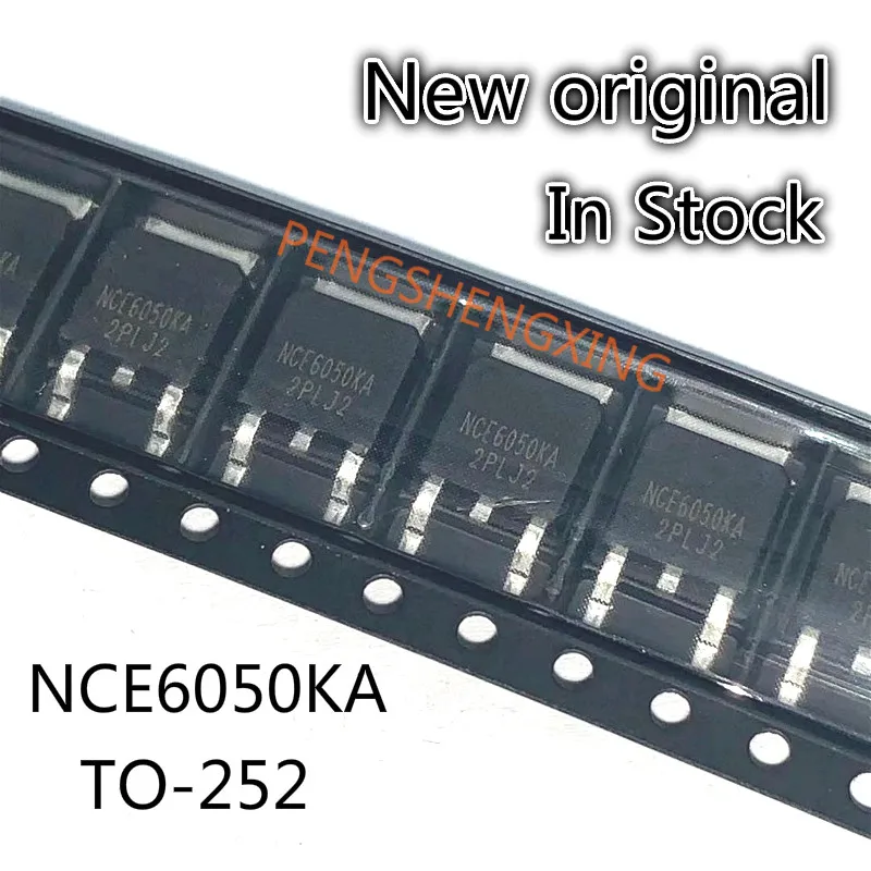 10PCS/LOT  NCE6050KA NCE6050 TO252 60V/50A  New original spot hot sale