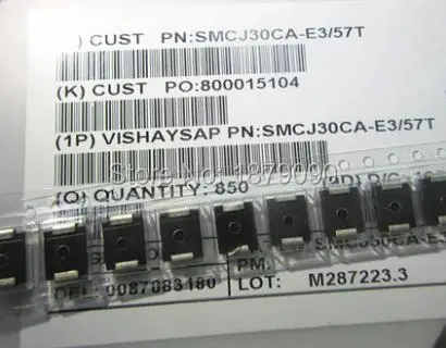 

Free Shipping 20pcs SMCJ22A SMCJ22CA SMCJ24A SMCJ24CA SMCJ26A SMCJ26CA UNI/BI 1500W 22V 24V 26V TVS DIODE SMC DO-214AB