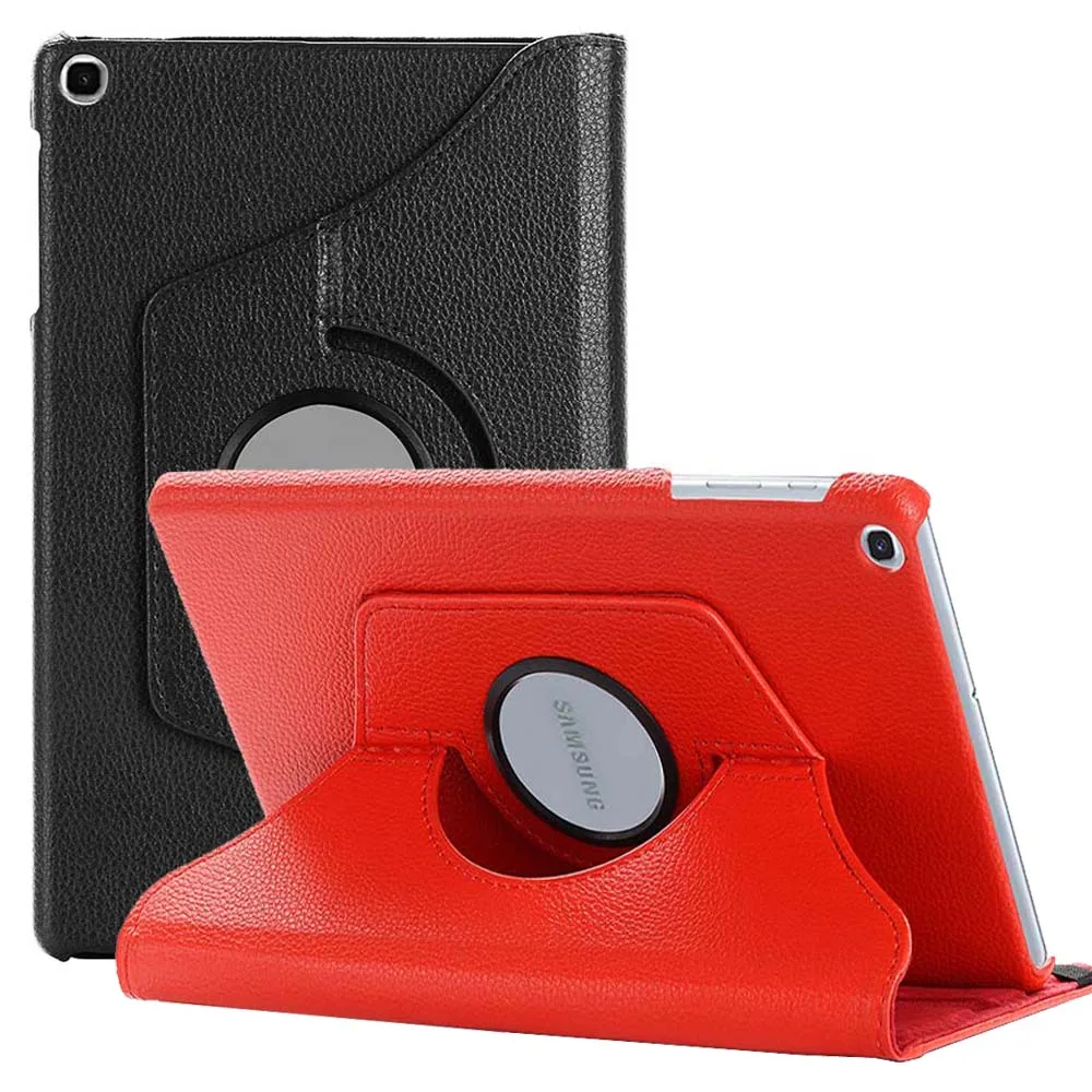 

360 Rotating Case for Samsung Galaxy Tab A 10.1 2019 T510 T515 Stand PU Leather Cover for SM-T510 SM-T515 10.1 inch Cover