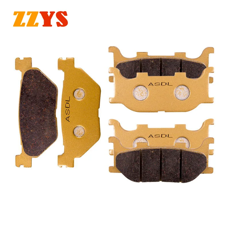 Motorcycle Front and Rear Brake Pads Set For YAMAHA XVS1300 A Midnight Star XVS 1300 2007-2013 2012 2011 2010 2008 2009