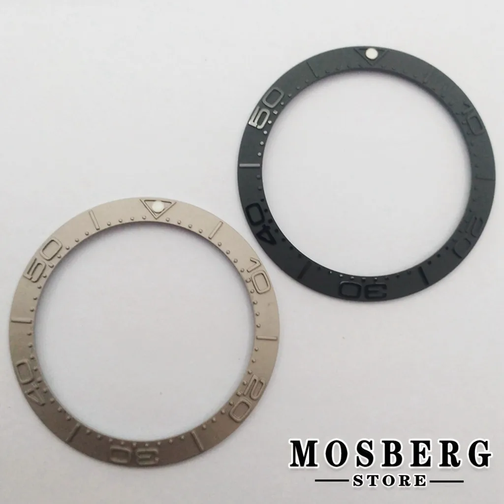 Black White Blue Ceramics Diameter 38mm*30.6mm Watch Bezel Insert Ring Watches Replacement Part Accessories