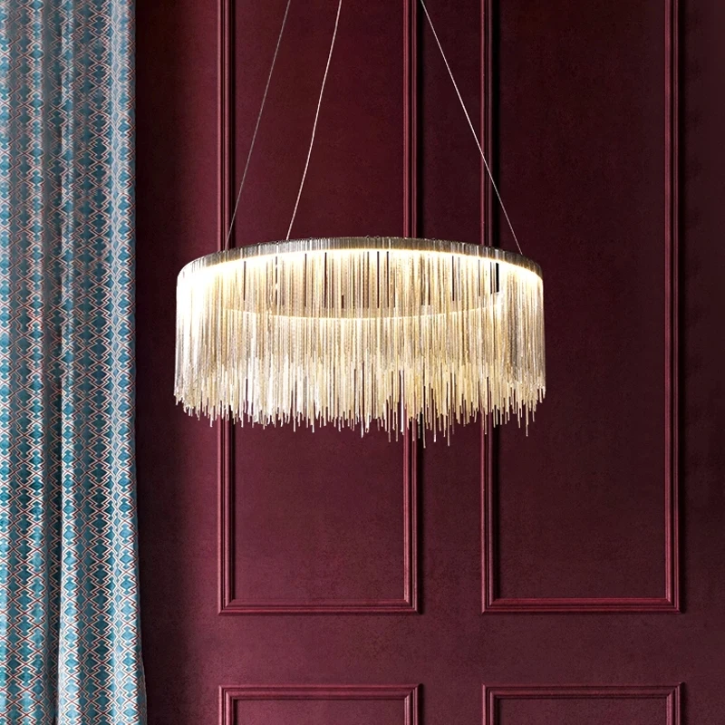 New Modern LED Chandelier Minimalist Restaurant Lamp Coffee Shop Creative Personality Villa Art Fixtures Drop Shipping