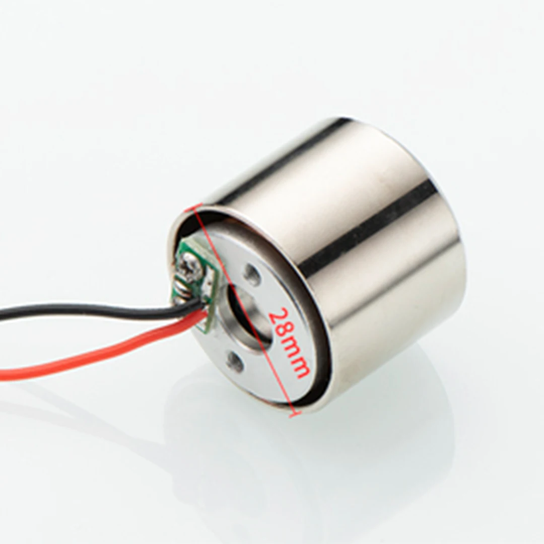 Voice Coil Motor VC Series Dedicated for Flexible Vibration Feeding Cylindrical AC12V Spring Type Linear Motor