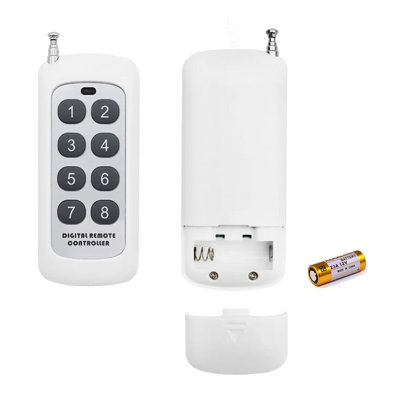 433Mhz High Power Wireless Remote Control Switch AC110V 220V 10A and Wireless Remote Control Transmitter for Led Bulb control