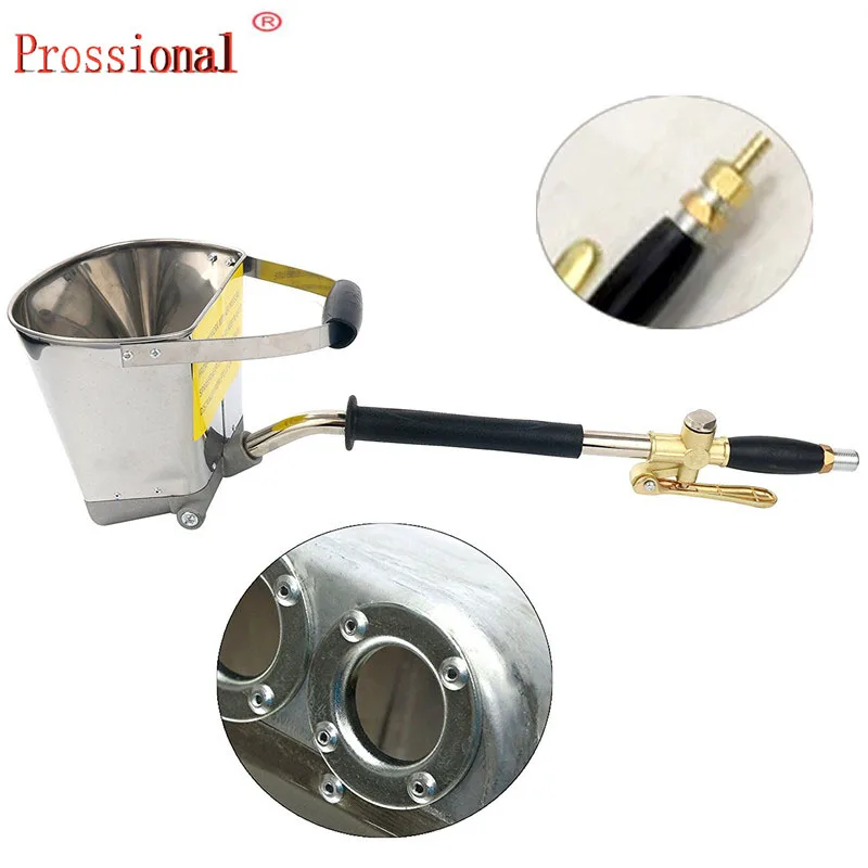 Wall Mortar Gun Stucco shovel Hopper Ladle Cement Air Stucco sprayer Mortar Sprayer Plaster Hopper Gun Cement Sprayer gun