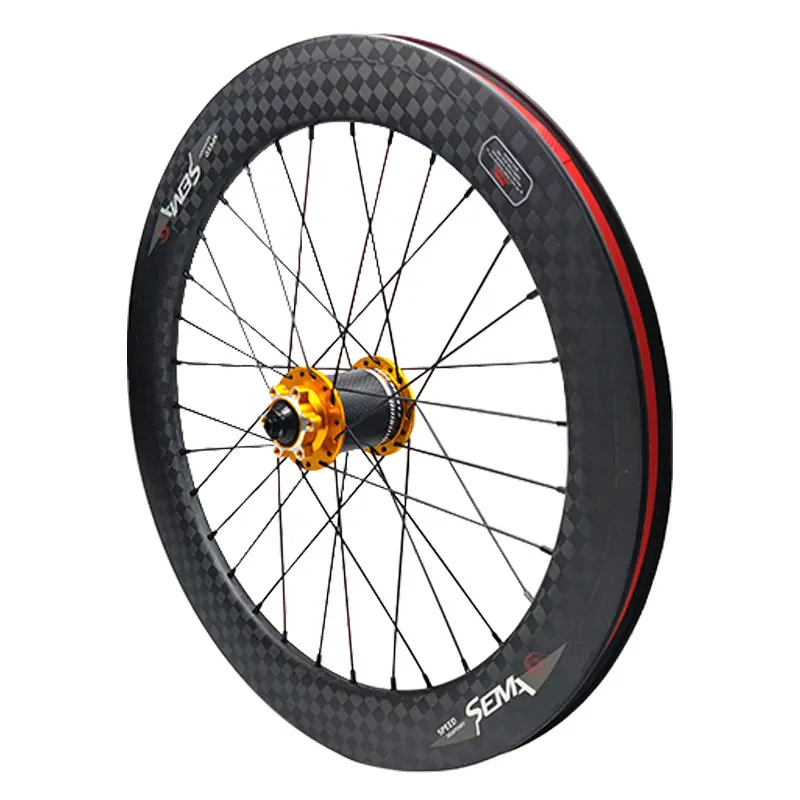 451AD11-WS ARC Hub 11Speed Disc Brake Full Carbon Fiber Wheels 20inch 451 Road Bicycle Parts Folding Bike Accessories