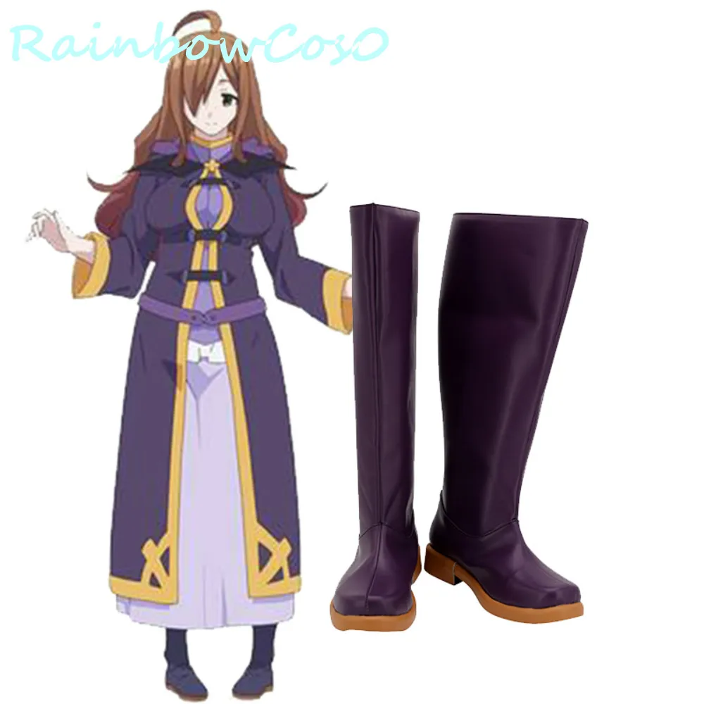 RainbowCos0 Cosplay Shoes KonoSuba God's Blessing on This Wonderful World Wiz Boots Props Game Anime Halloween