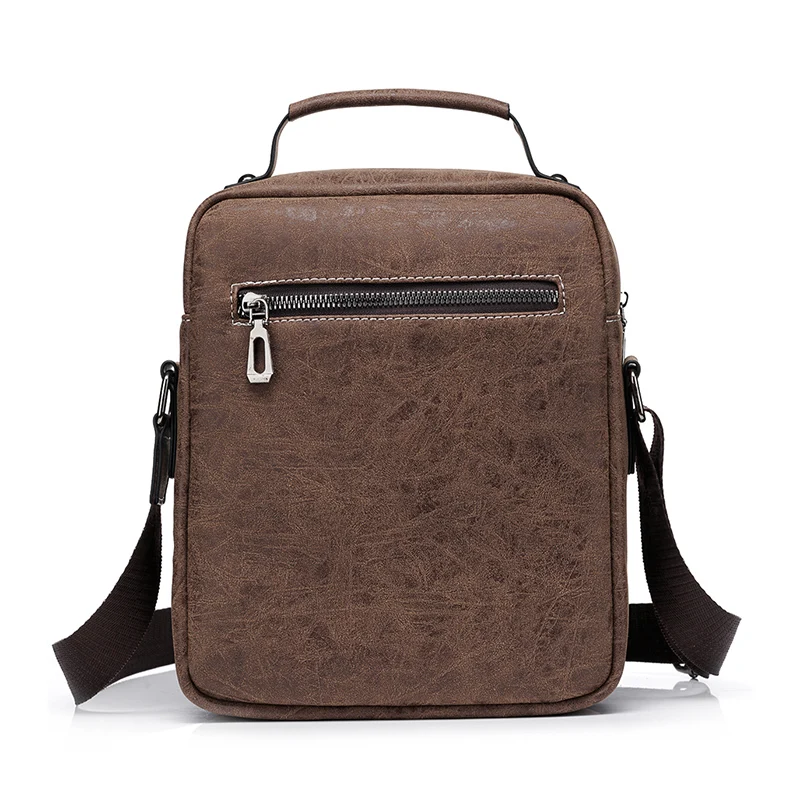 Torba męska na ramię miękka PU skóra mężczyzna luksusowa torebka na co dzień moda podróżna jakość Casual Crossbody Messenger gorąca sprzedaż