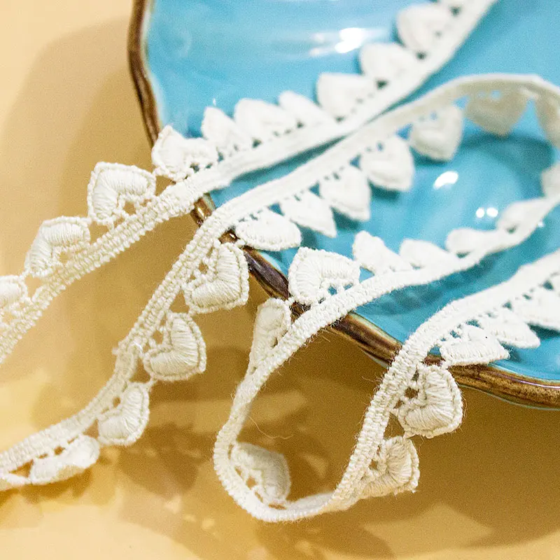 Liebes-Spitzenborte mit Stickerei, kleine wasserlösliche Kleidung, Heimdekoration, Nähzubehör, exquisit, DIY, RS3503 – Detail 5