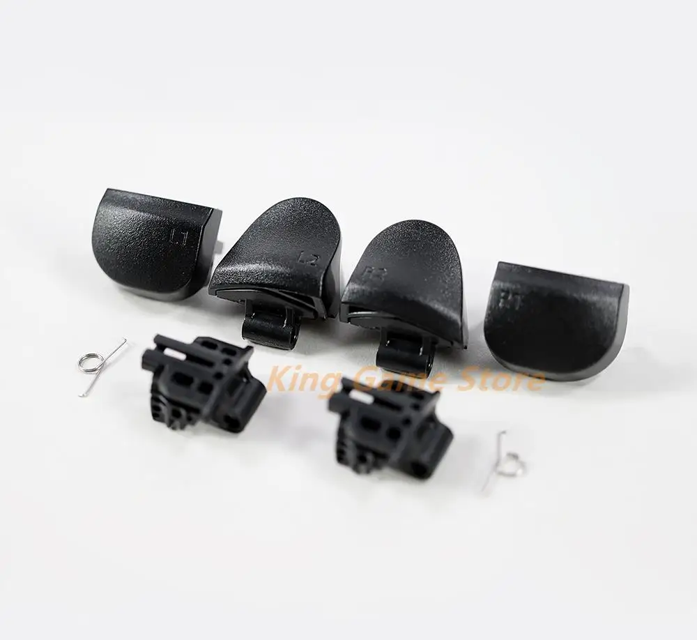 1 ชุด L R trigger ปุ่มสปริงสําหรับ PS5 เปลี่ยน L1 R1 L2 R2 ฤดูใบไม้ผลิปุ่ม LR ผู้ถือกรอบสําหรับ Sony PS5 controller