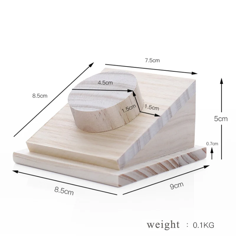 Quente sellingsolid madeira criativa pulseira bandeja titular jóias bandeja de armazenamento contador exibição de jóias rack prop display bandeja