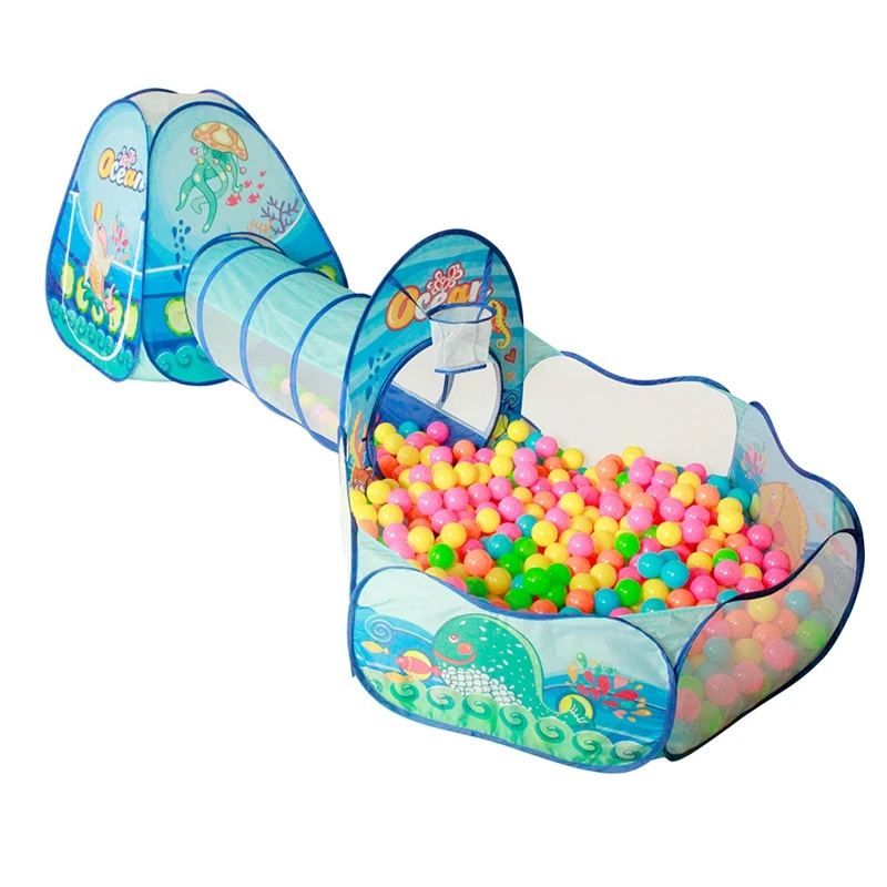 Machine de jeu portable pour bébé, piscine à balles pour enfants, tente de jeu pop-up pliable, tunnel, cabine de salle de jeu, intérieur et extérieur, amoureux des jouets