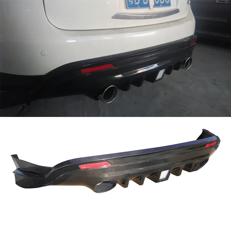 Suitable for Infiniti FX carbon fiber modified rear lip tail pump to surround fx35 qx70