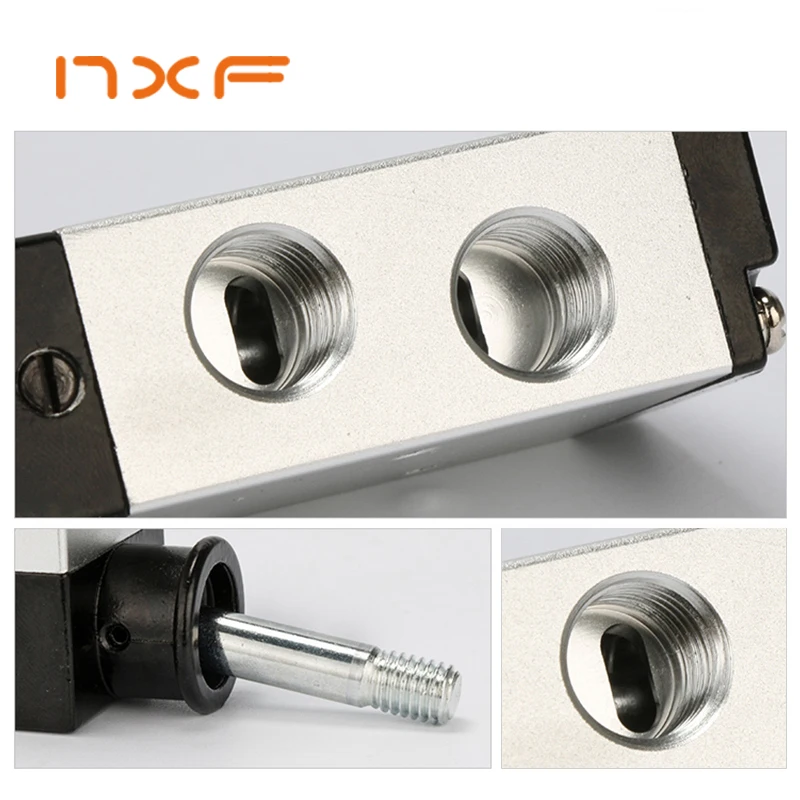 Przełącznik zaworu powietrza klucz ręczny 4H210-08 4H310-10 4H410-15 sterowanie pneumatyczne Pull 1/4 "2 pozycje 5 portów płyta rewersyjna