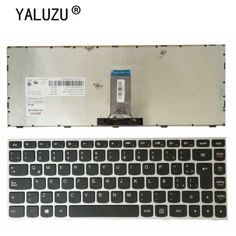 SP NEW Keyboard For Lenovo B40-80A M41-70 M41-70A M41-80 N40-30 N40-45 N40-70 N40-80 500-14 500-14ISK Spanish Laptop