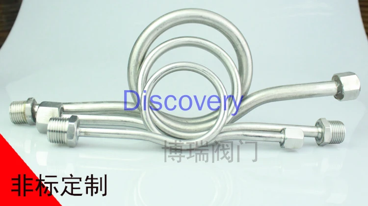 Pressure Gauge Stainless Steel Buffer Table Bend Elbow 304 316 Stainless Steel Material Accessories