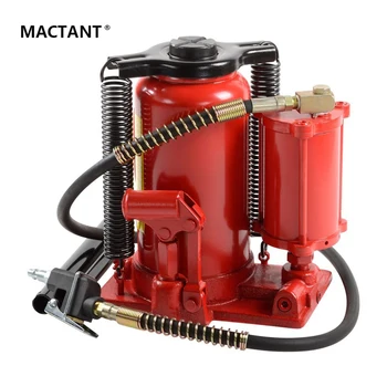 Portable 20 ton automobile air hydraulic type jack low position bottle jack machine lifting equipment for sale