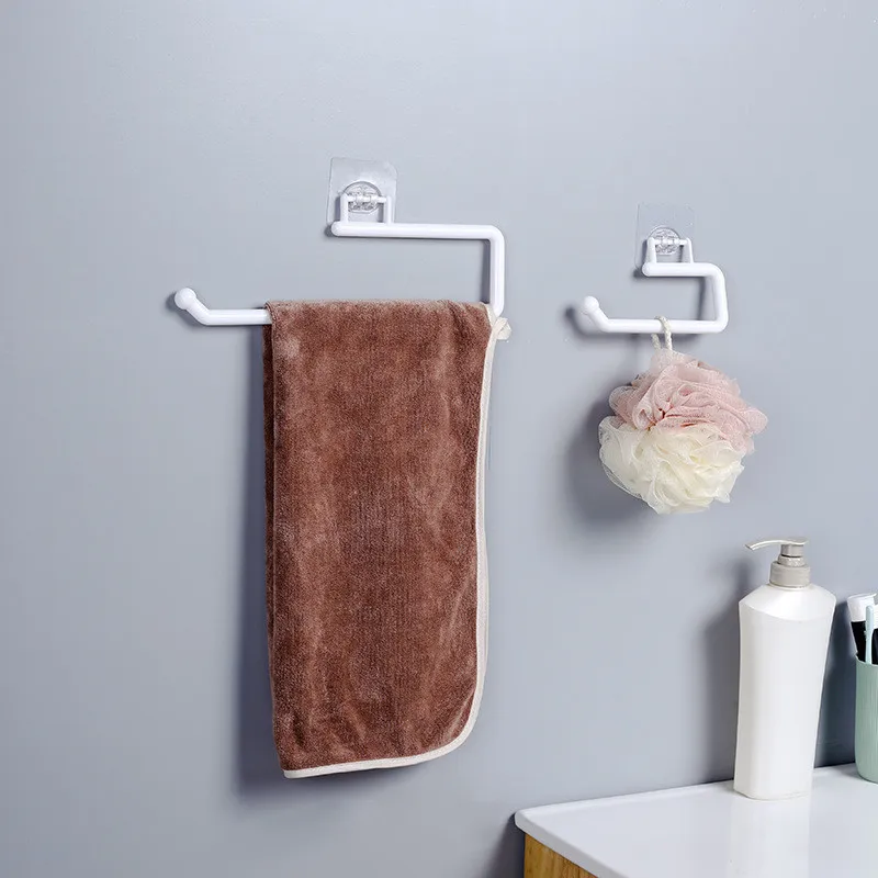 Kitchen Toilet Paper Holder Tissue Holder Hanging Bathroom Toilet Paper Holder Roll Paper Holder Towel Rack Stand Storage Rack