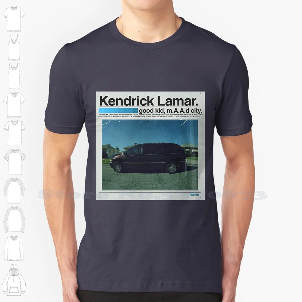 Good Kid M A A D City Album Cover Summer Funny T Shirt For Men Women Kendrick Kendrick Lamar Good Kid Maad City Good Kid Mad