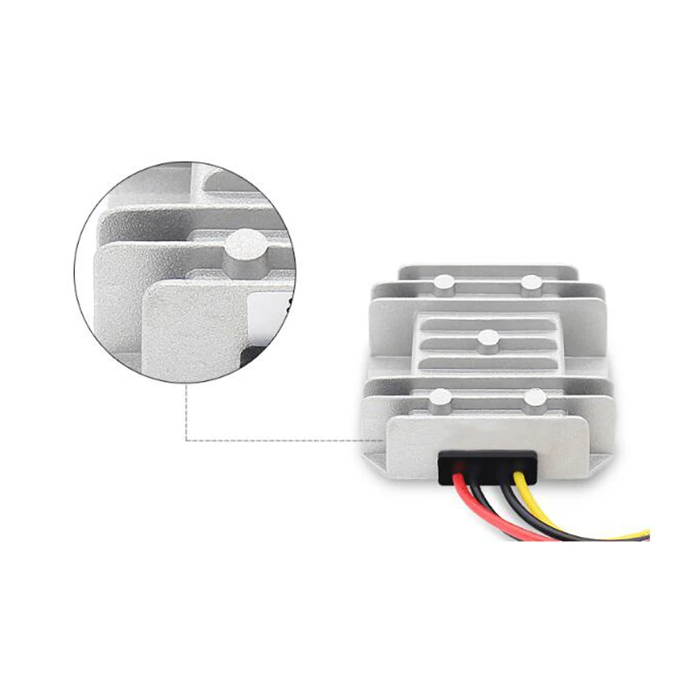 12V TO 5V 24V TO 5V LED Car Display Power Converter DC-DC Step-Down Module 5A 10A