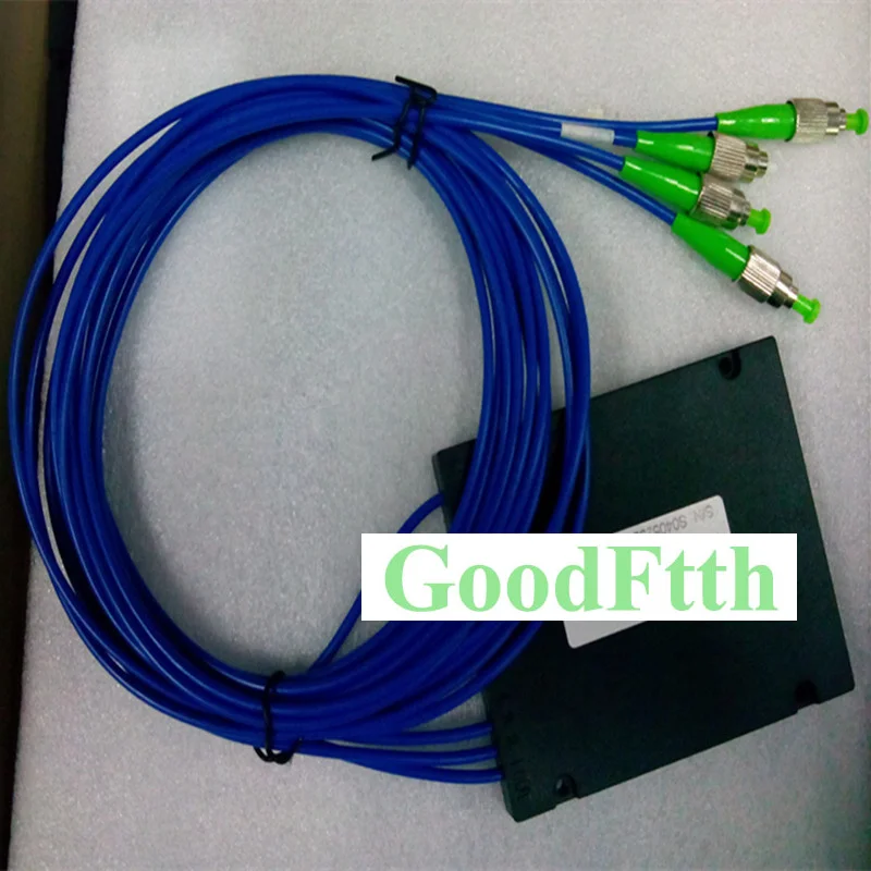 Fiber Optic FBT Splitter Coupler 1X3 FC/APC SM Armoured Armored Cable Customized Ratio GoodFtth