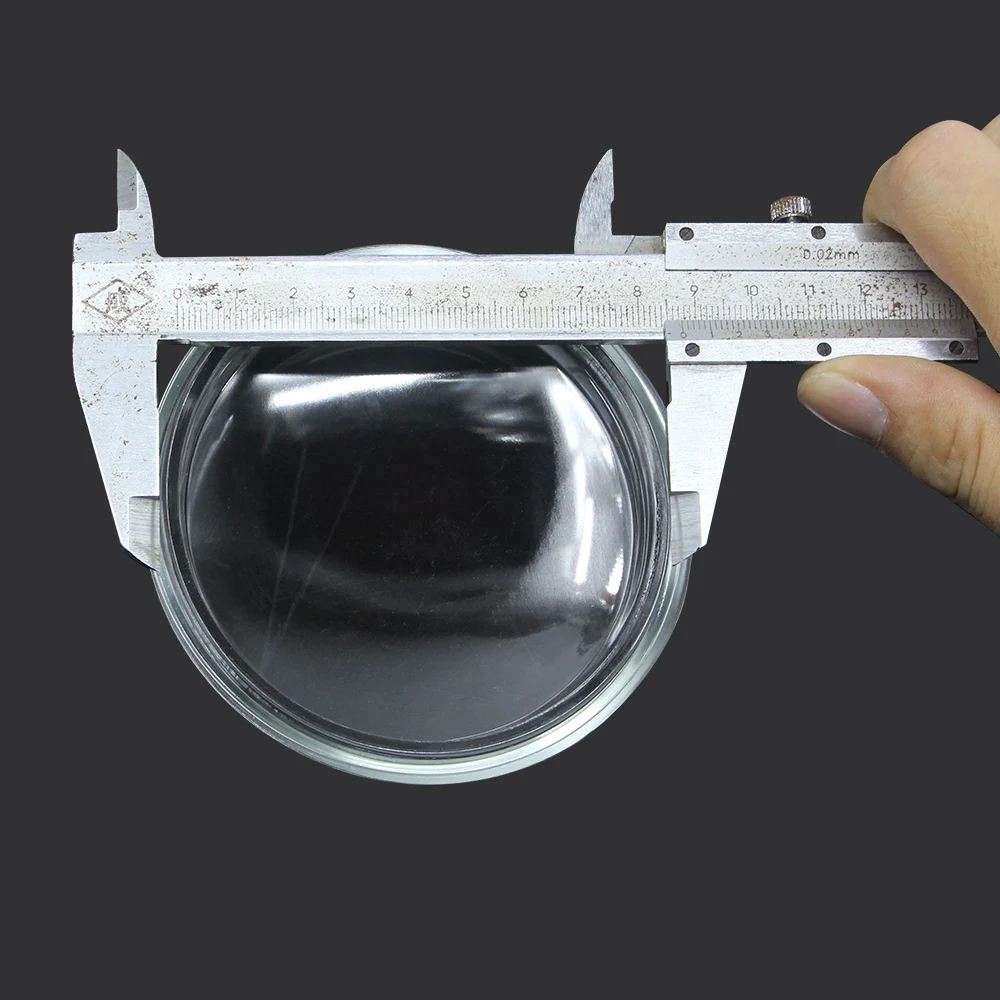 Buildreamen2 90mm Diameter Round Fog Light Transparent Glass Cover For Mitsubishi Pajero Triton Outlander L200 Colt Galant RVR view 6