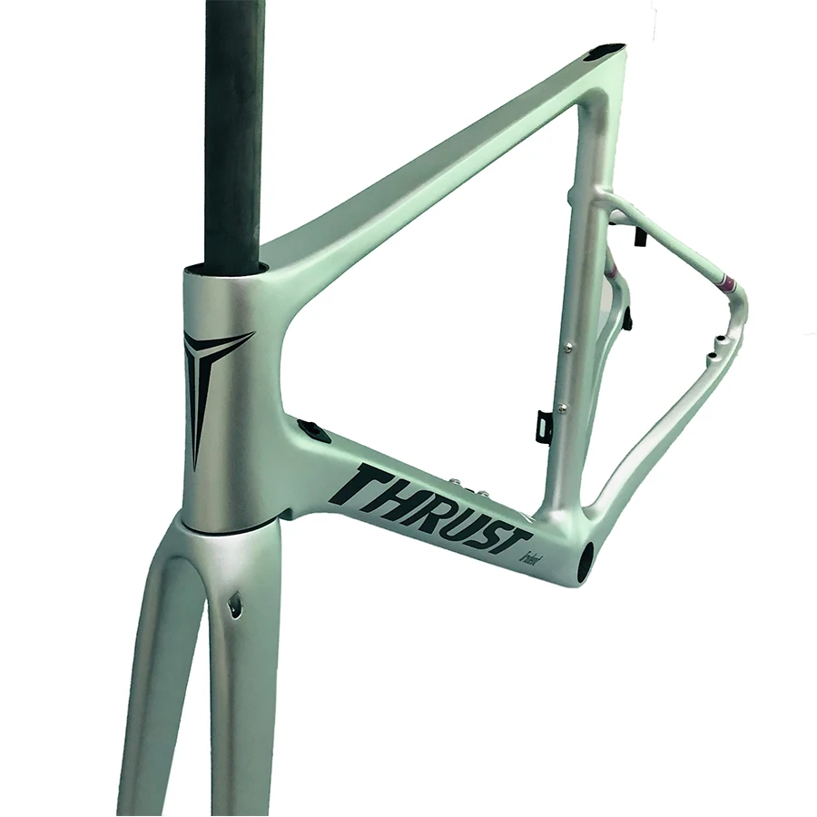 Thrust-Carbon Road Bicycle Frame, Carbon Frameset, Seatpost, Fork, Clamp, Headset, Headset, T800, T800, RF31, 2024 Newest