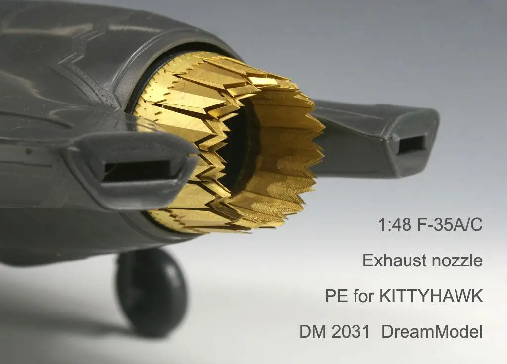 

Dreammodel 1/48 2031 Exhaust Nozzel for F-35A F-35C for Kittyhawk