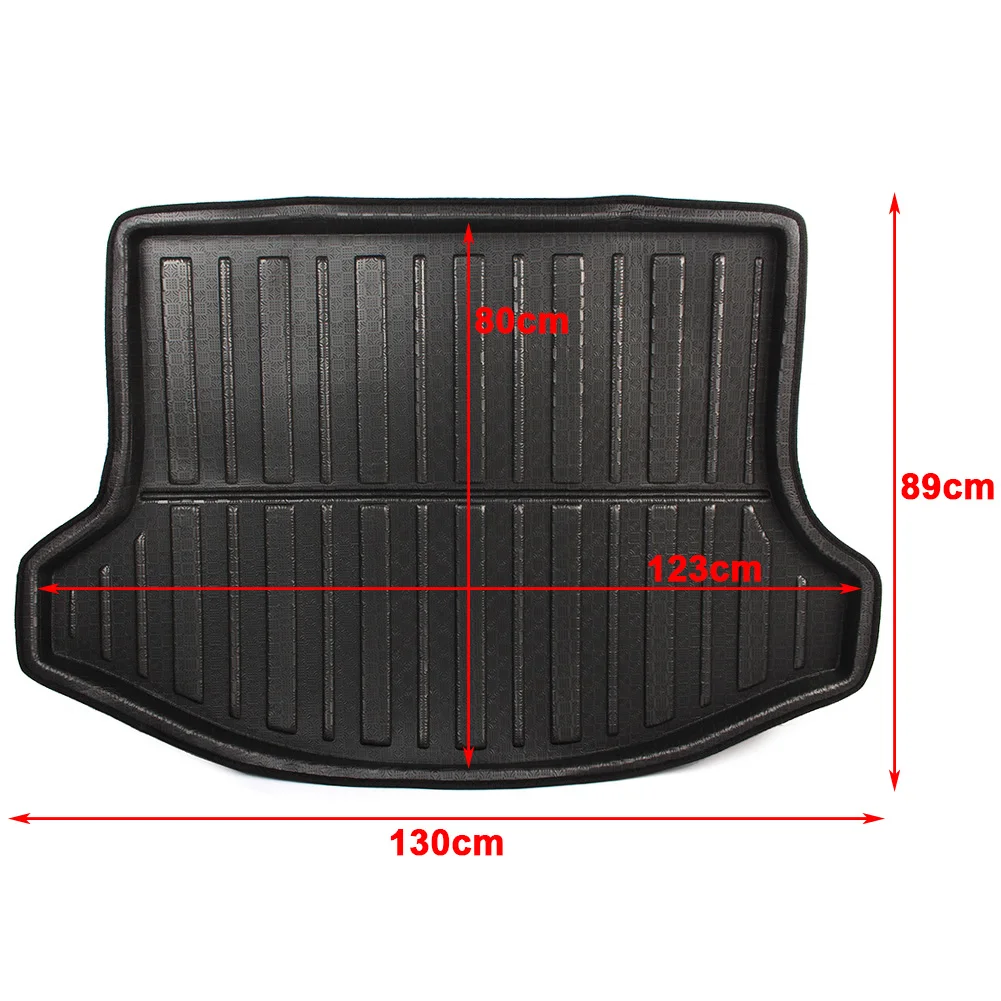 Car Rear Trunk Boot Mat Floor Tray Carpet Mud TPR Protector Cover For Kia Sportage R 2011 2012 2013 2014 2015