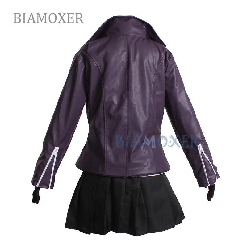 Danganronpa Dangan-Ronpa Kyoko Kirigiri Cosplay Costume Dress Set With Gloves