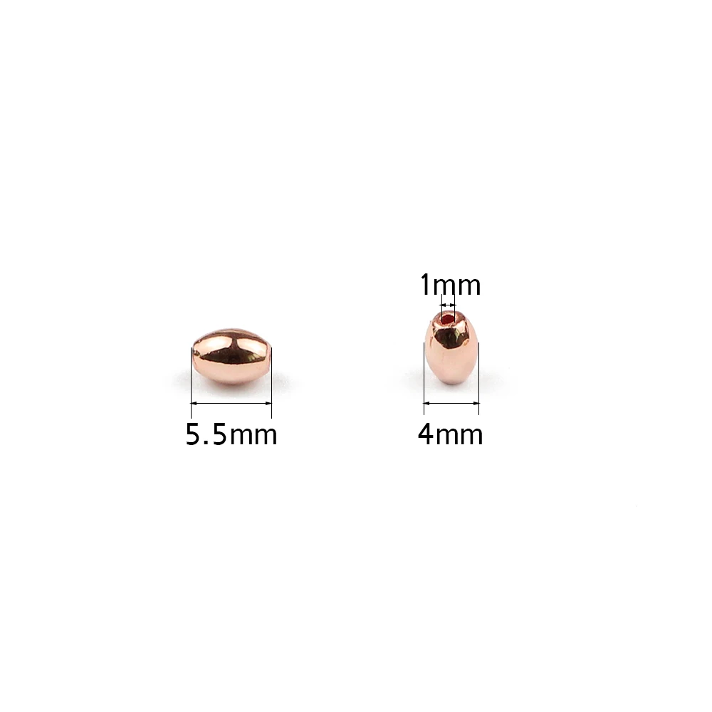 WLYeeS 6*4mm oval Hematite Beads Rice Shape Natural Stone Charm Spacer Loose beads for Jewelry bracelet necklace Making DIY Ball