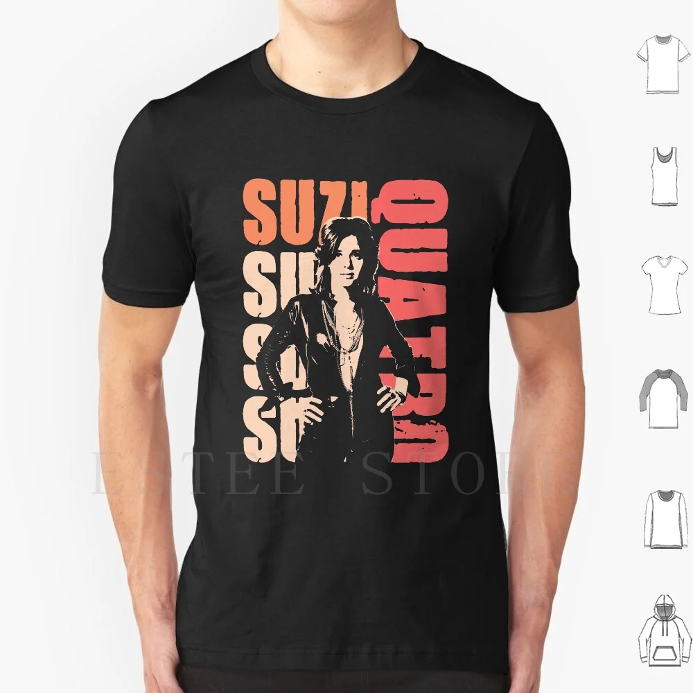 Suzi Quatro T Shirt Men Cotton 6xl Suzi Quatro Suzi Quatro Glam Music