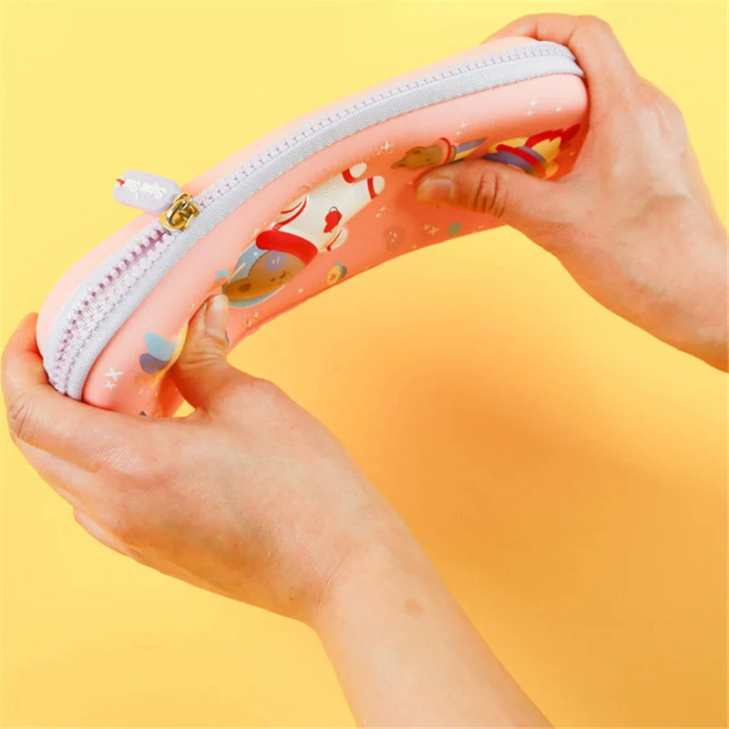 3D stereo cute pencil case School stationery box EVA cartoon pen case for children pen box Dinosaur Animal pen bag big box gifts