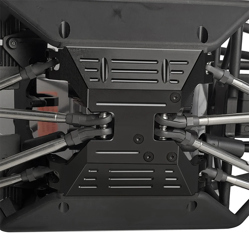 AXSPEED – protection d'essieu en métal, plaque antidérapante pour châssis, pour 1/10 Axial Capra 1.9, Buggy Trail illimité, pièces AXI03004 AXI03000