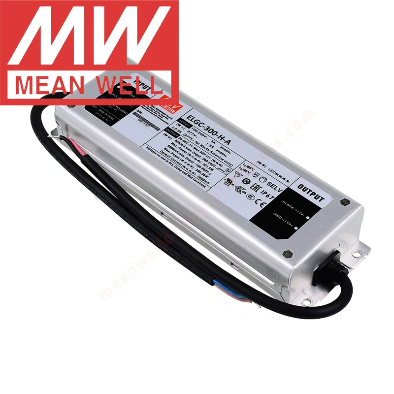 meanwell elgc300 h ab meanwell exterior ip67 impermeavel led power 5600ma 300w modo de energia constante escurecimento led driver 01