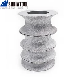 SHDIATOOL 1pc Dia 75mm Diamond Grinding Profile Wheel Shaping Edge Tile Concrete Ceramics granito 15/20/25/30mm blocco di lucidatura