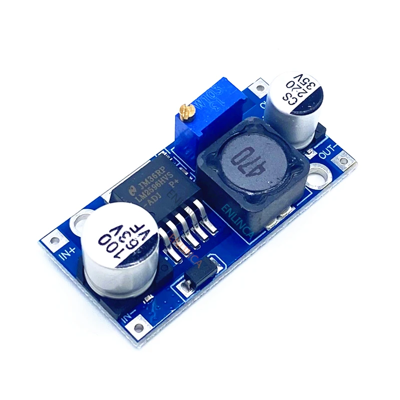 LM2596HVS 4.5-48V LM2596HV DC Voltage Regulator Power Converter Car Charger Vehicle DIY Step-down Module