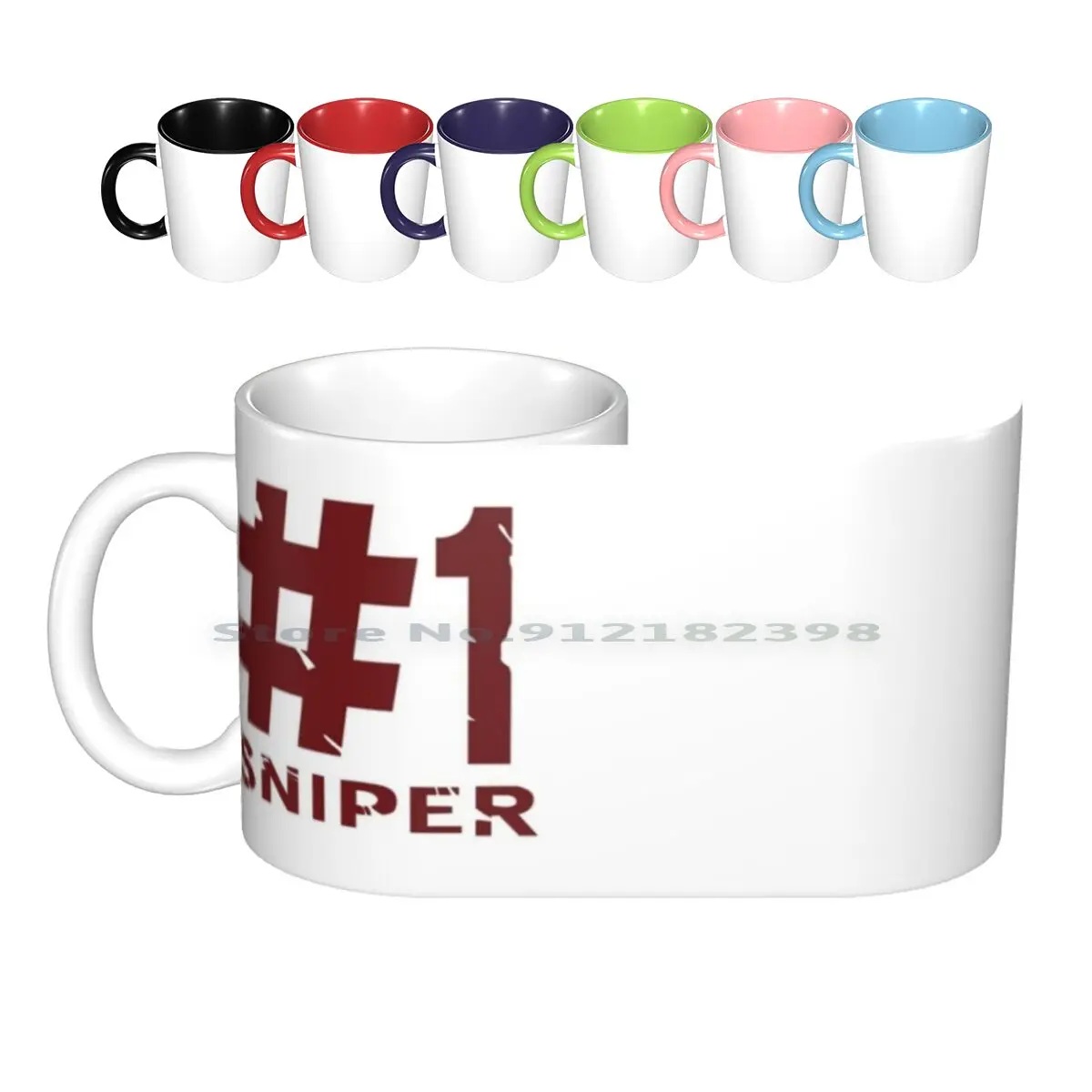 Team Fortress 2 / Sniper #1 Mug Ceramic Mugs Coffee Cups Milk Tea Mug Tf2 Team Fortress 2 Team Fortrss 2 Tf2 Game Valve Fps