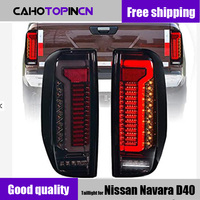 For Nissan Navara D40 Frontier 2005 -2015 Car styling LED Taillight Red Rear Tail Light Brake Lamp brake light warning lamp