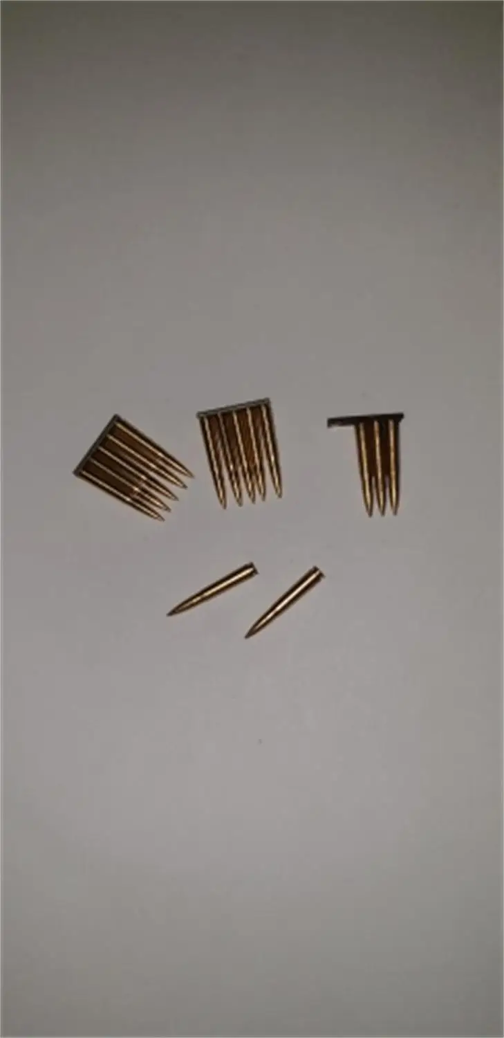 1:6 skala 98K Bullets 7.92*57 Mauser Rifle Model 5 sztuk Fit 12 \