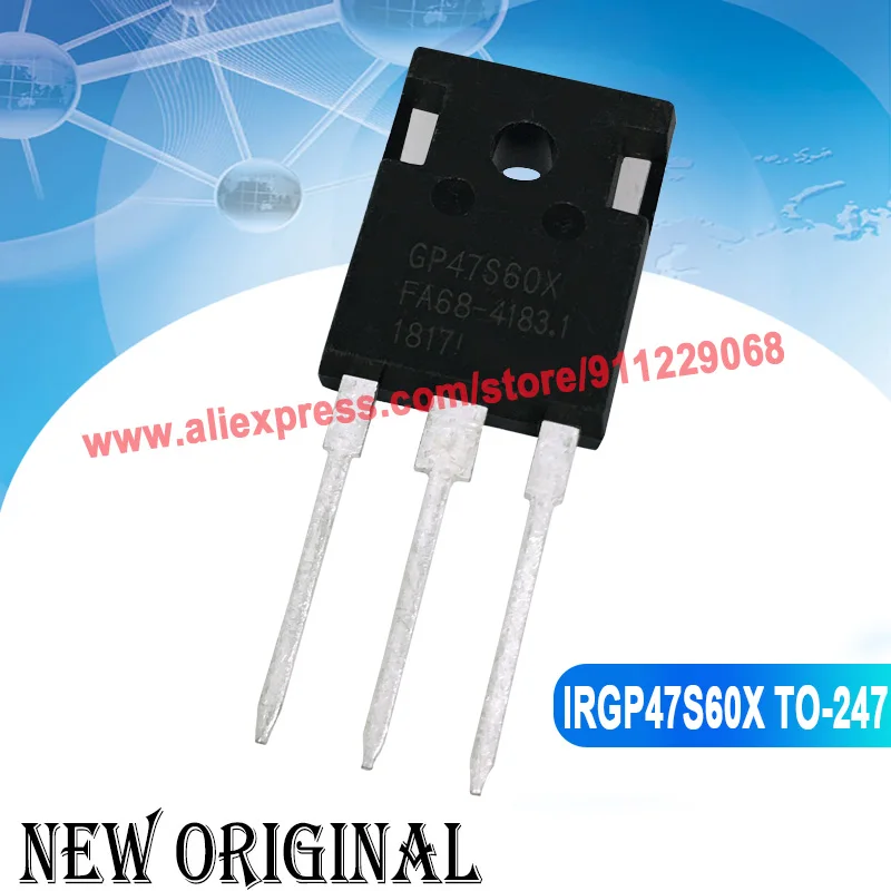 (5piece) APT11N80BC3 11N80BC3 TO-247 800V11A / GP47S60X IRGP47S60X / 75N60FL2 NGTB75N60L2WG 600V 75A / RURG8040 TO-247