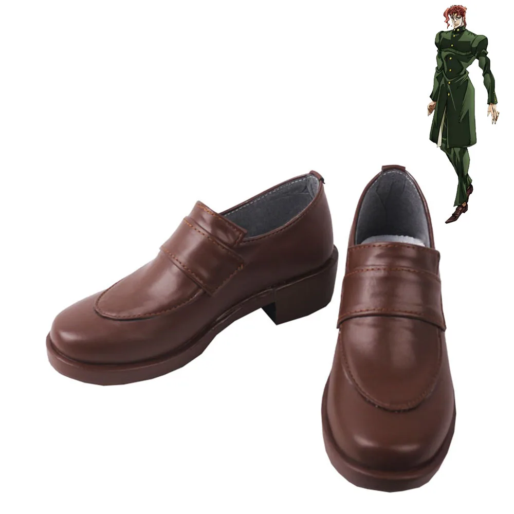 JoJo's Bizarre Adventure Noriaki Kakyoin Shoes Cosplay Men Boots