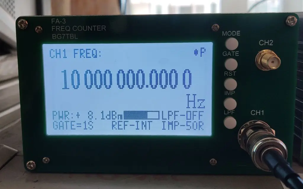 Imagem -03 - Frequency Contador Medidor de Frequência 1hz 6g 11bit Sec Fa3 Freq Contador Bgtbl-fa3