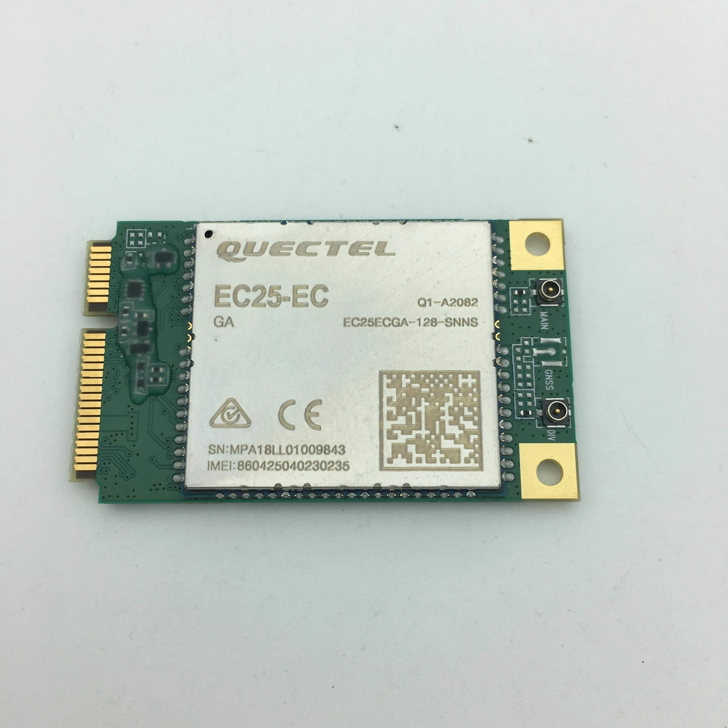 EC25ECGA-MINIPCIE EC25ECGA-128-SNNS Pcie EC25-EC صغيرة pcie CAT4 وحدة لاسلكية LTE وحدة 4G وحدة EC25 لأوروبا