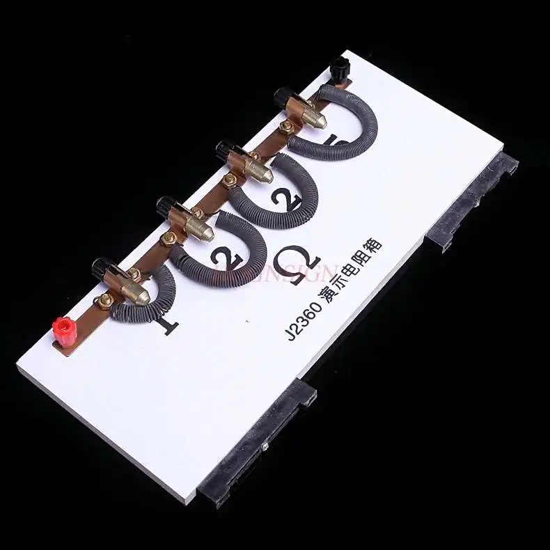 Demonstration resistance box electrical experiment equipment physical instrument teaching instrument teaching aid circuit ohm