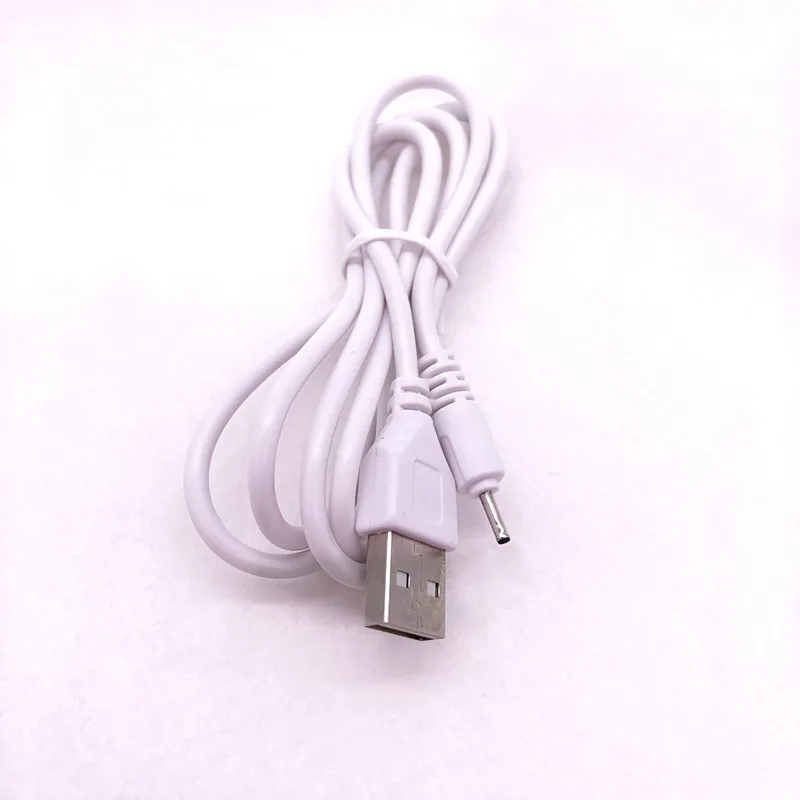 Kabel USB 1M/3FT DC 2mm do ładowania Nokia C5-00 C5-01 C5-02 C5-03 C5-04 C5-06 C5-07 C3 C2 C1 C7 1800 BIAŁY