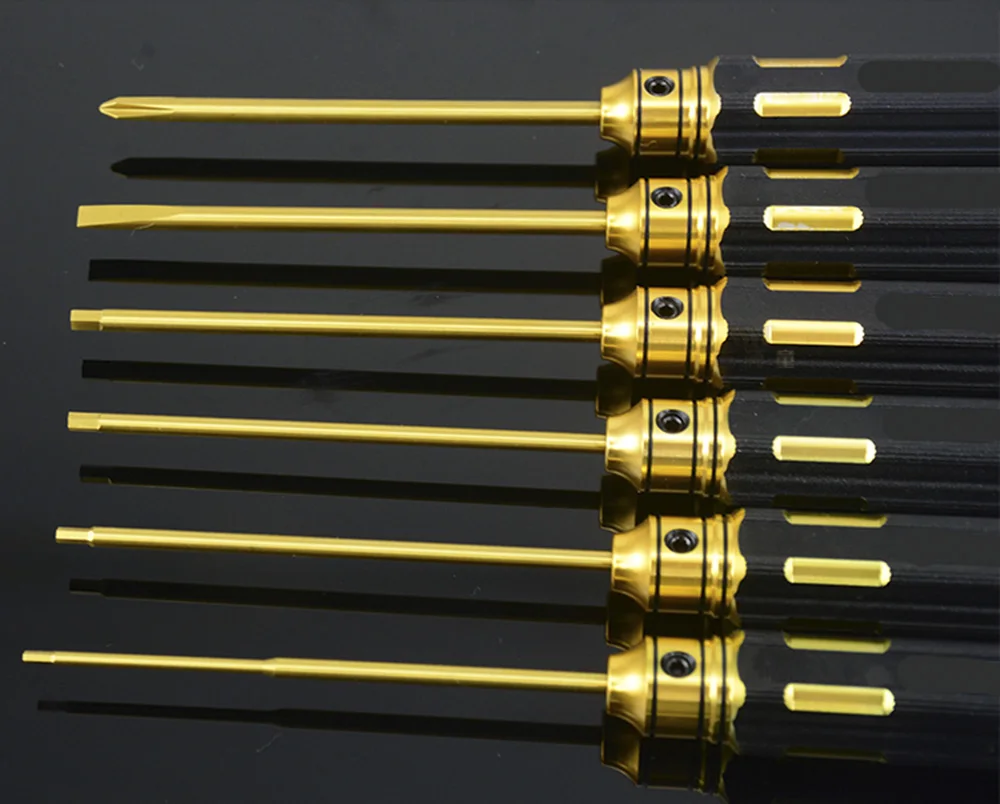 HSS Titanium M3 M4 Premium Hexagonal Screw&Socket Drivers RC Car Tool Set