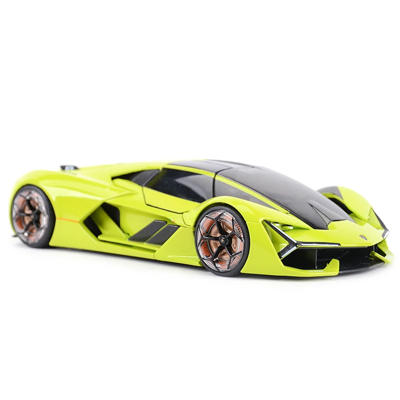 Bburago-Coche de juguete modelo Lamborghini Terzo Millennio, vehículo estático fundido a presión, modelo coleccionable, 1:24