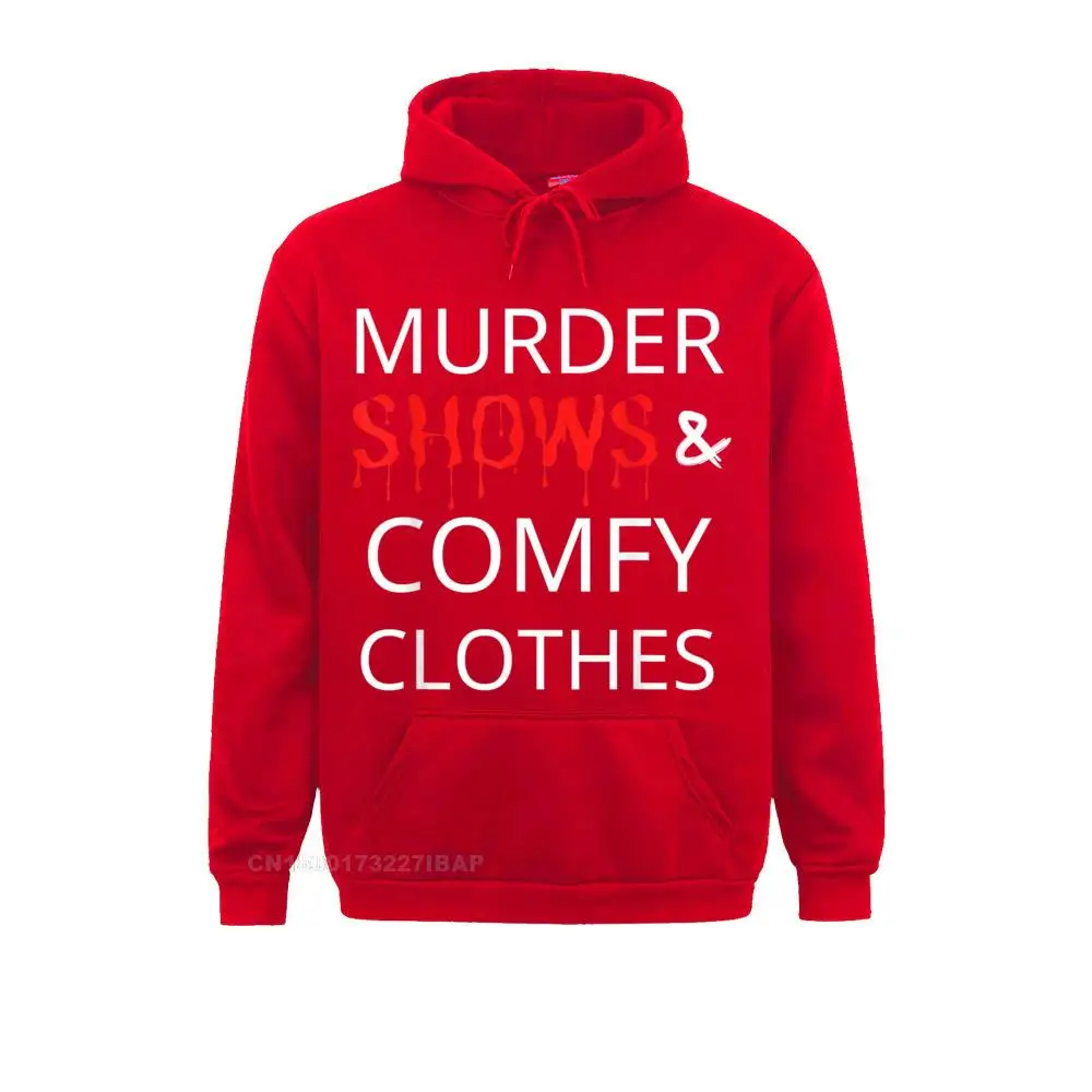 Murder Shows And Comfy Clothes Novelty Mother Day Men's Hoodies Outdoor Sportswears Retro Long Sleeve Sweatshirts