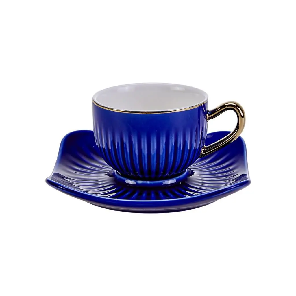 

DOLBOVI Emsan Nasip 6 Personality coffee cup Pad Blue mug кружка coffee cup cup